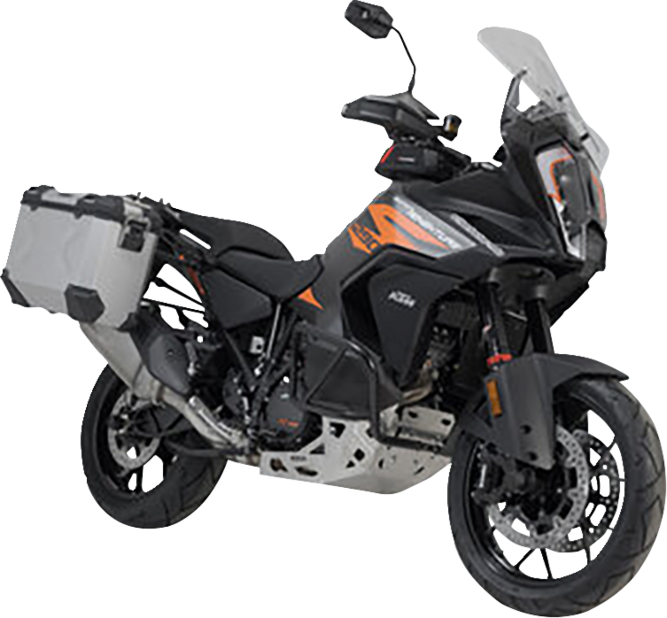TRAX ADV Aluminum Case System - Silver - KTM Super Adventure 1290 R/S '21-'24 (1)