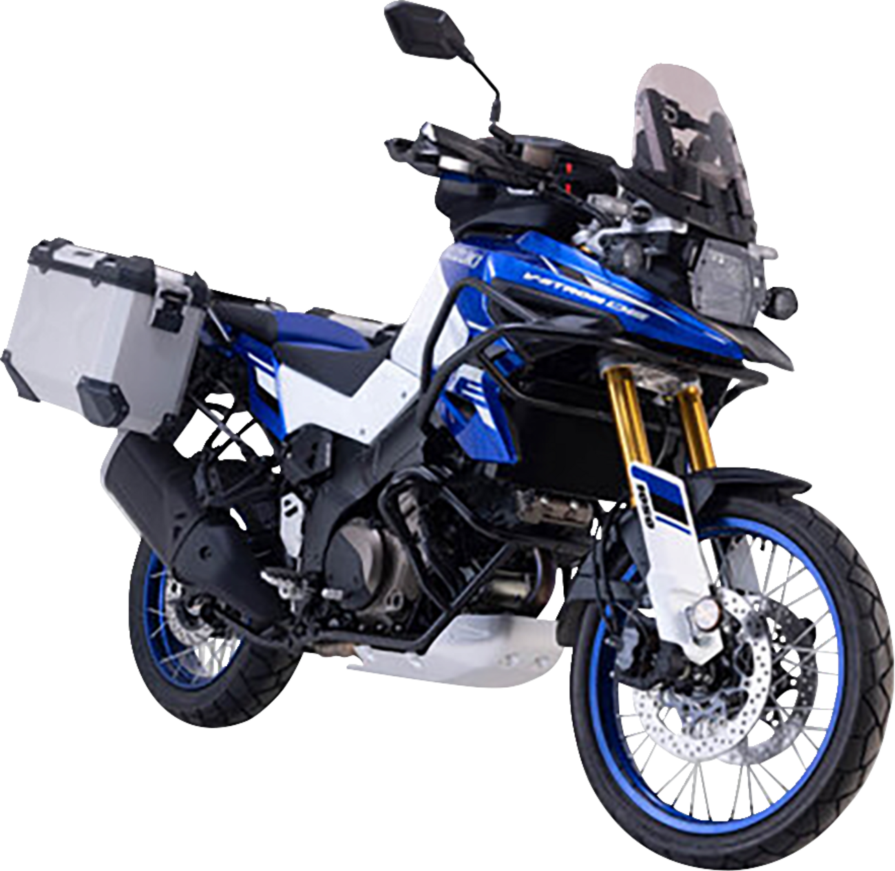 TRAX ADV Aluminum Case System - Silver - Suzuki V-Strom 1050 DE '23-'24 (1)