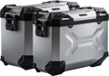 TRAX ADV Aluminum Case System - Silver - Triumph Tiger 800 '10-'19 (1)