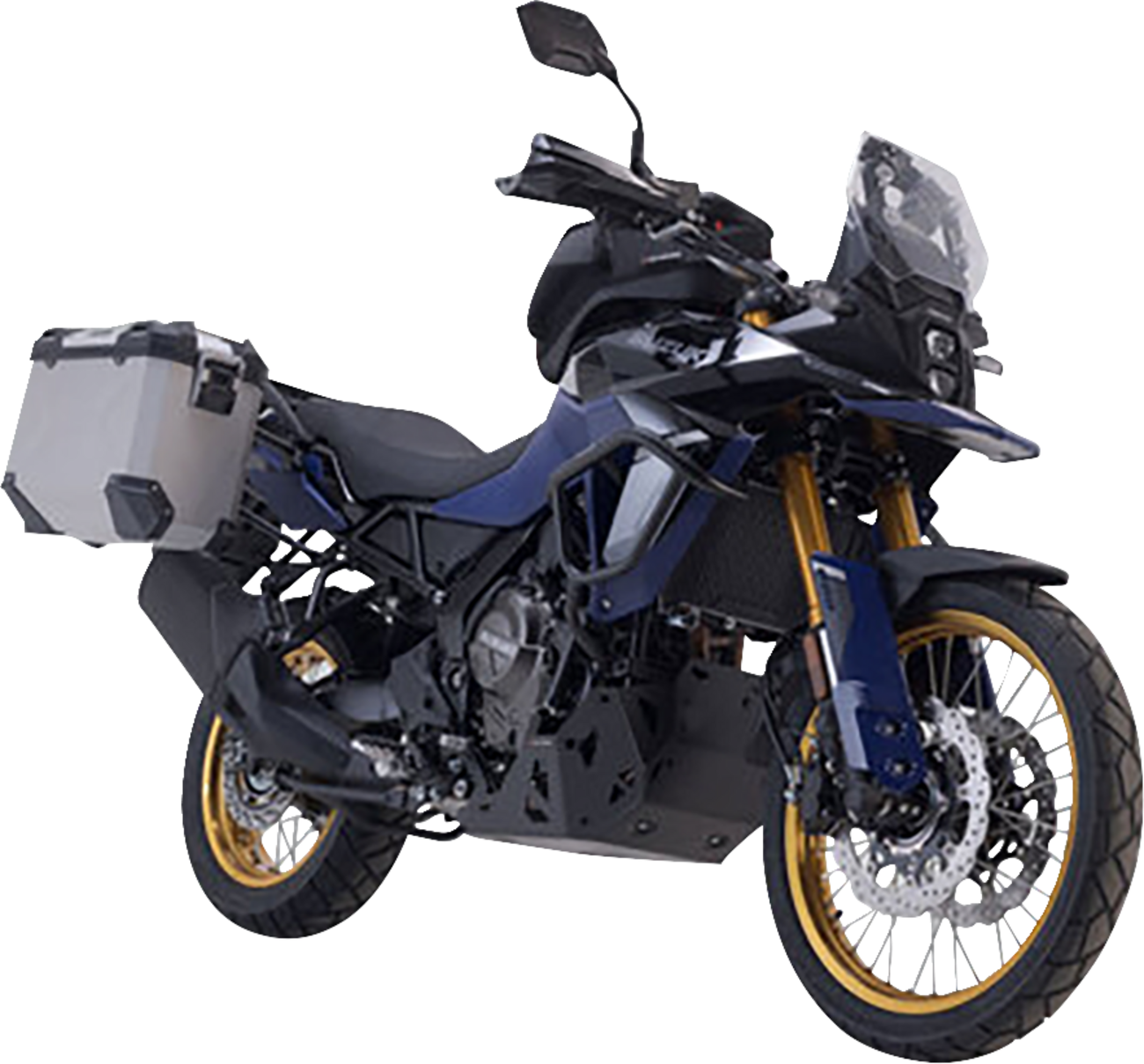 TRAX ADV Aluminum Case System - Silver - Suzuki V-Strom 800 '23-'24 (1)