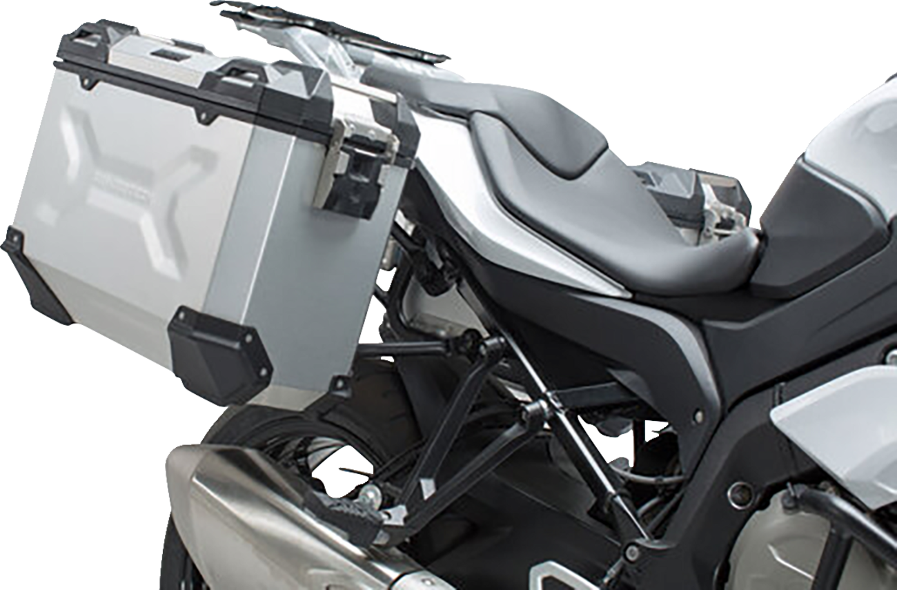 TRAX ADV Aluminum Case System - Silver - BMW S 1000 XR '15-'19 (1)
