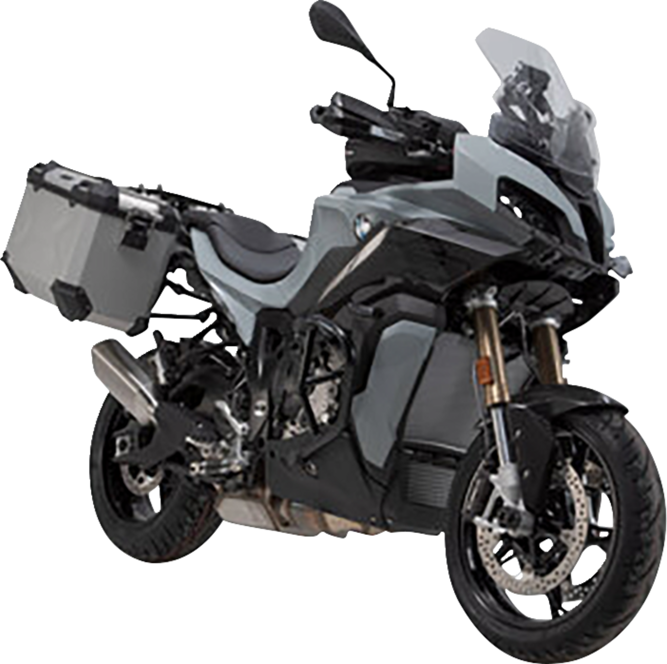 TRAX ADV Aluminum Case System - Silver - BMW S 1000 XR '19-'24 (1)