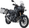 TRAX ADV Aluminum Case System - Silver - Honda CB/CBR/NX 500 '13-'24 (1)