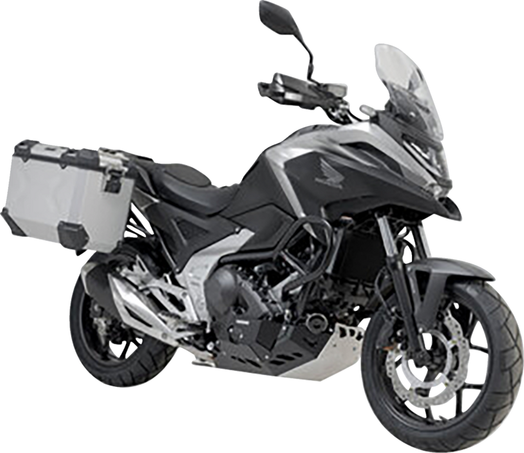 SW-MOTECH TRAX ADV Aluminum Case System - Silver - Honda NC750 X '20-'24