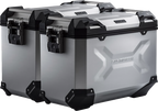 SW-MOTECH TRAX ADV Aluminum Case System - Silver - Honda NC750 X '20-'24