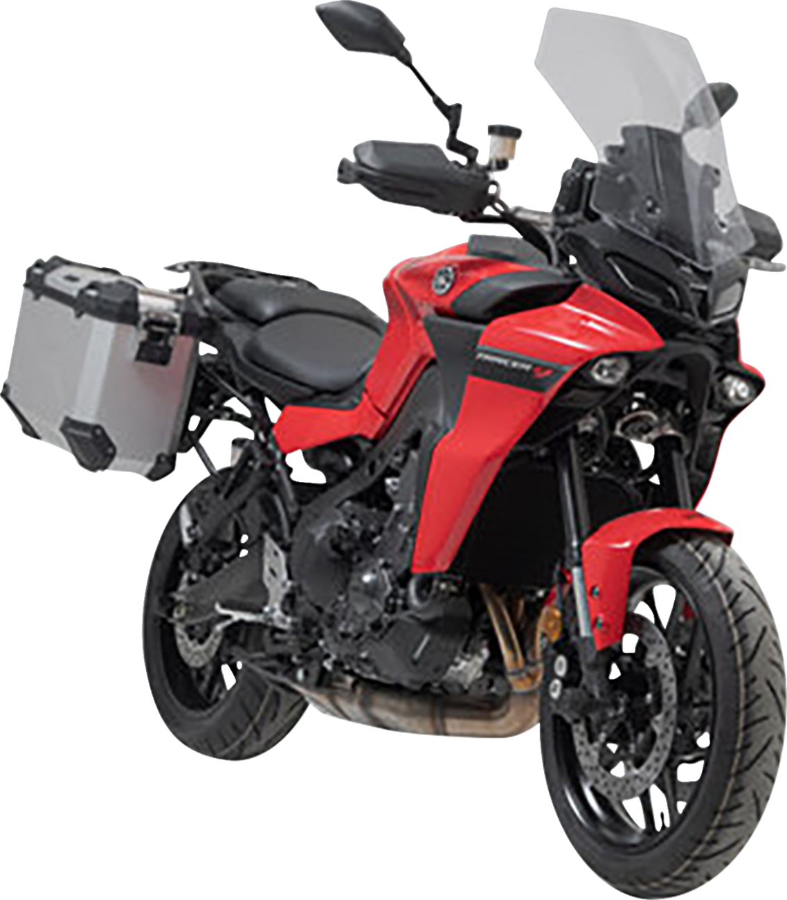 TRAX ADV Aluminum Case System - Silver - Yamaha Tracer 9 GT '21-'24 (1)