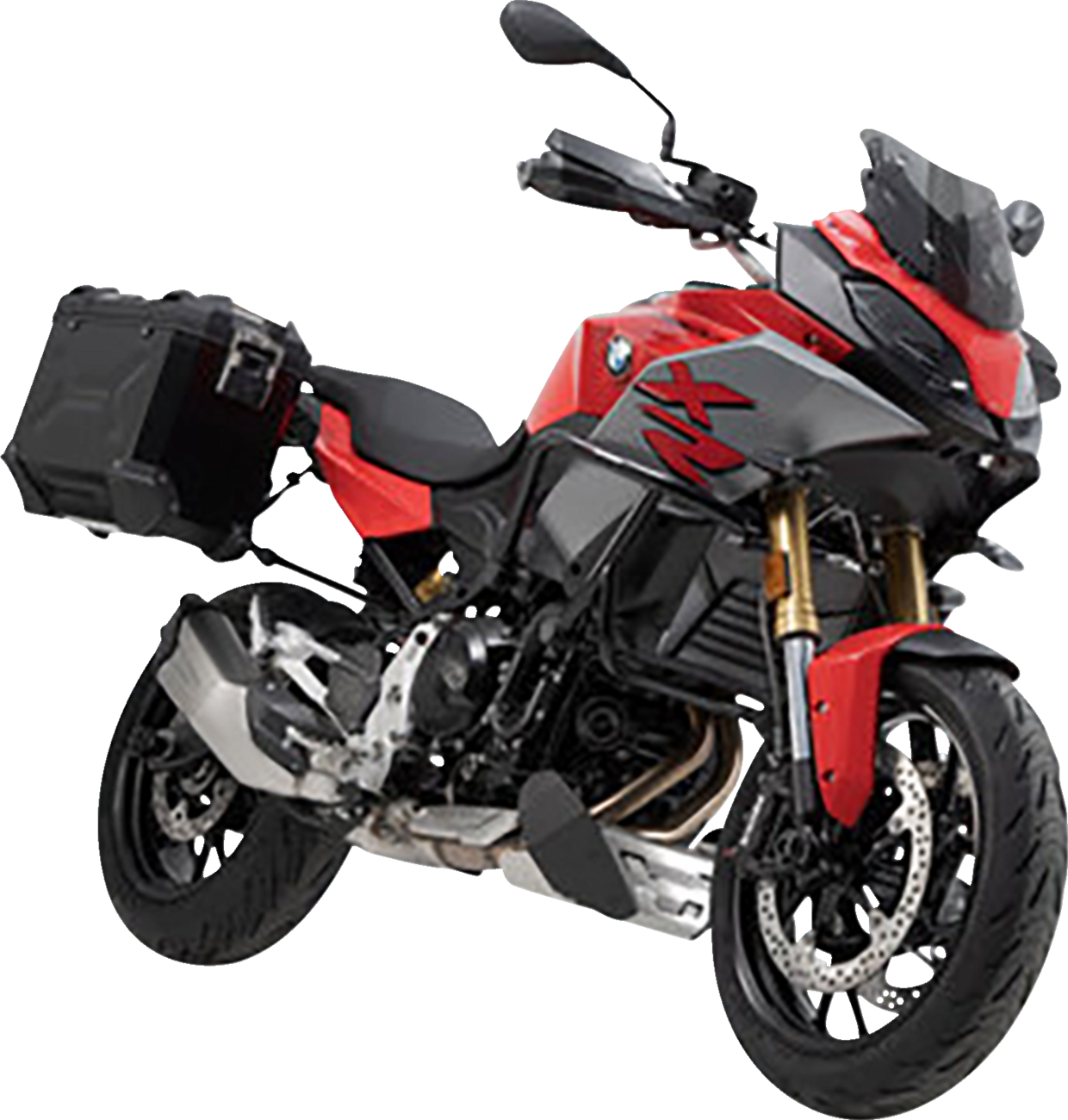 TRAX ADV Aluminum Case System - Black - BMW F 900 '20-'24 (1)