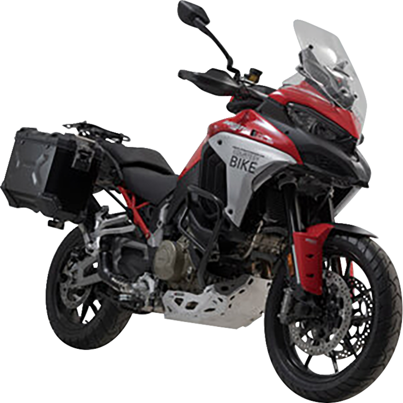 TRAX ADV Aluminum Case System - Black - Ducati Multistrada V4 '21-'24 (1)