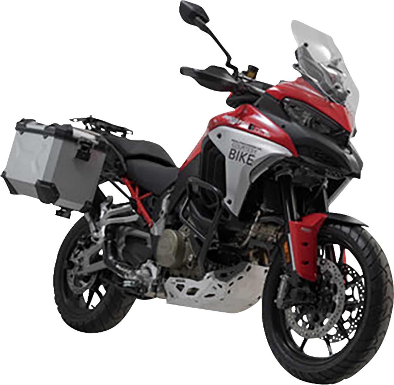 TRAX ADV Aluminum Case System - Silver - Ducati Multistrada V4 '21-'24 (1)