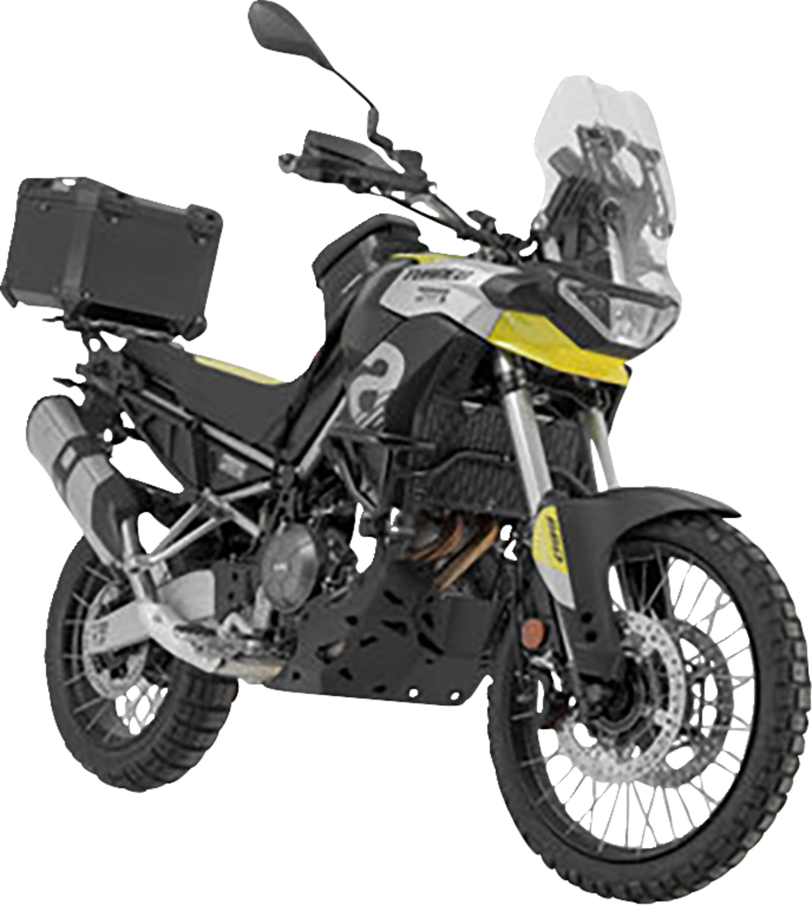 TRAX ADV Top Case System - Black - Aprilia Tuareg 660 '22-'25 (1)