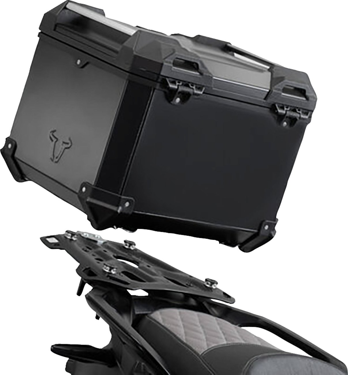 TRAX ADV Top Case System - Black - BMW F650GS/F700GS/F800GS '08-'18 (1)