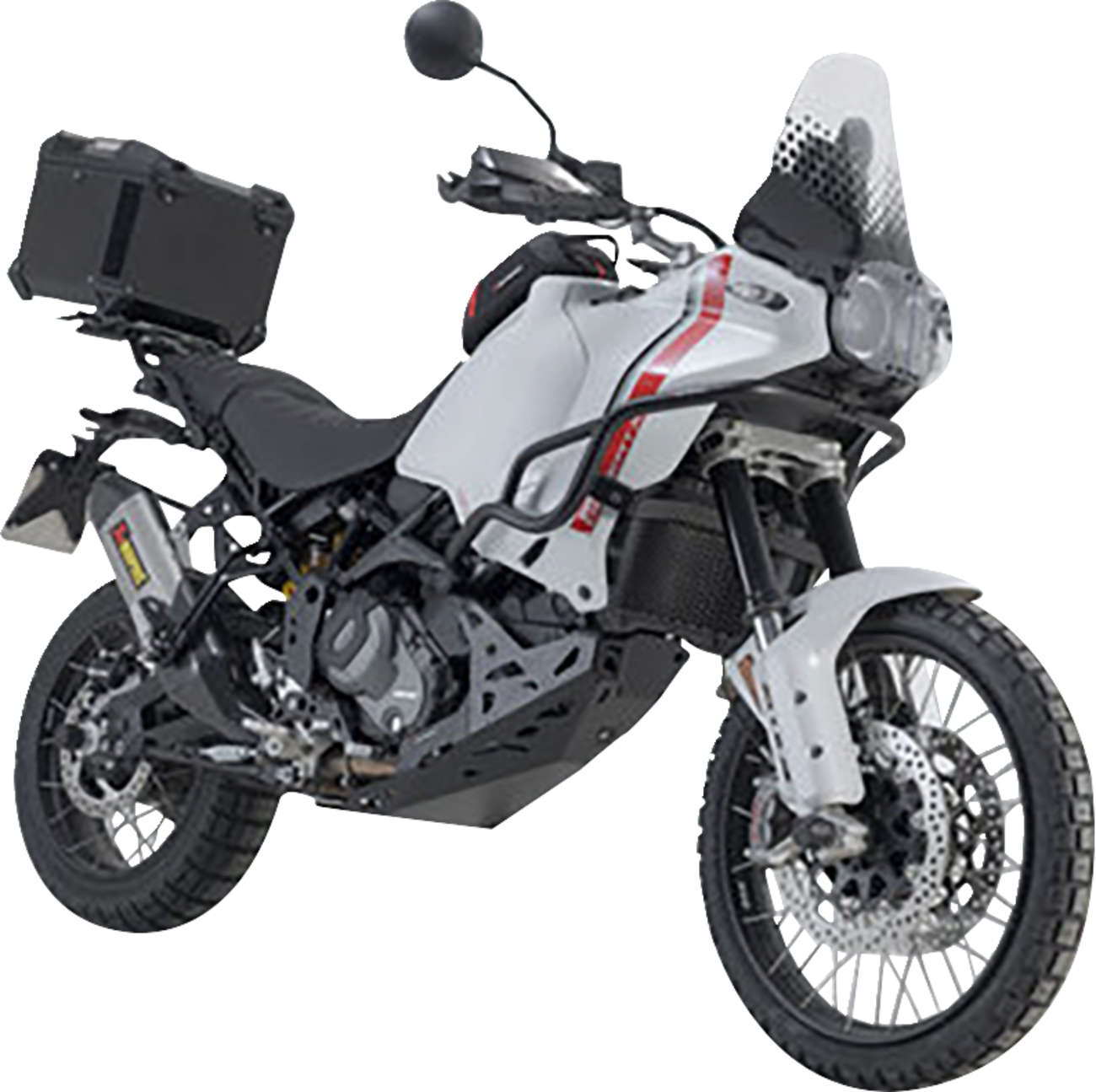 TRAX ADV Top Case System - Black - Ducati DesertX '22-'25 (1)