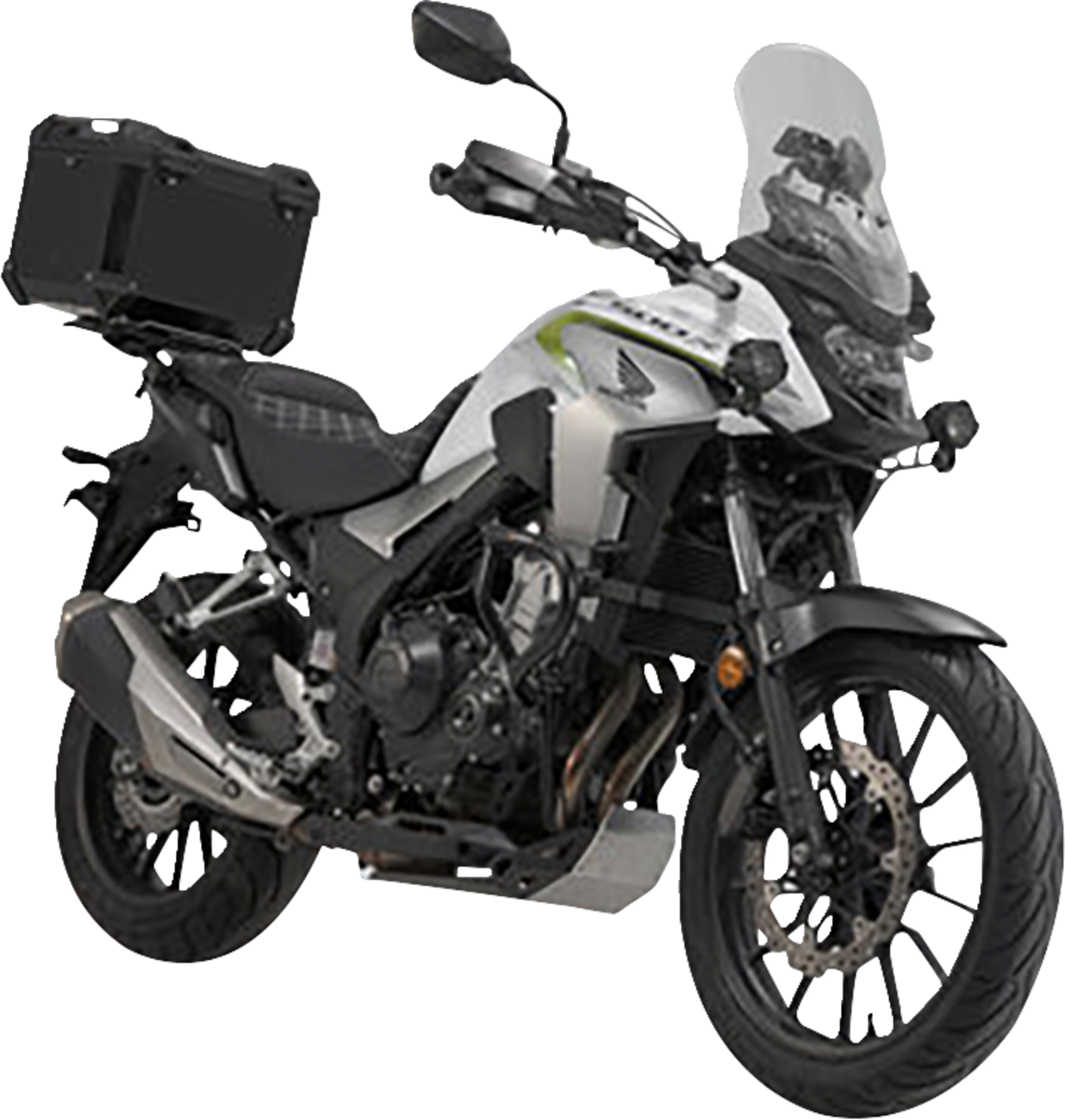 SW-MOTECH TRAX ADV Top Case System - Black - Honda CB500/CBR500/NX500 '13-'24