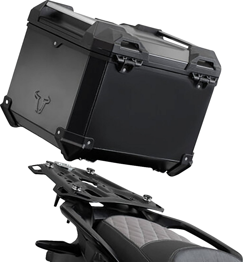 SW-MOTECH TRAX ADV Top Case System - Black - Honda Africa Twin '18-'24