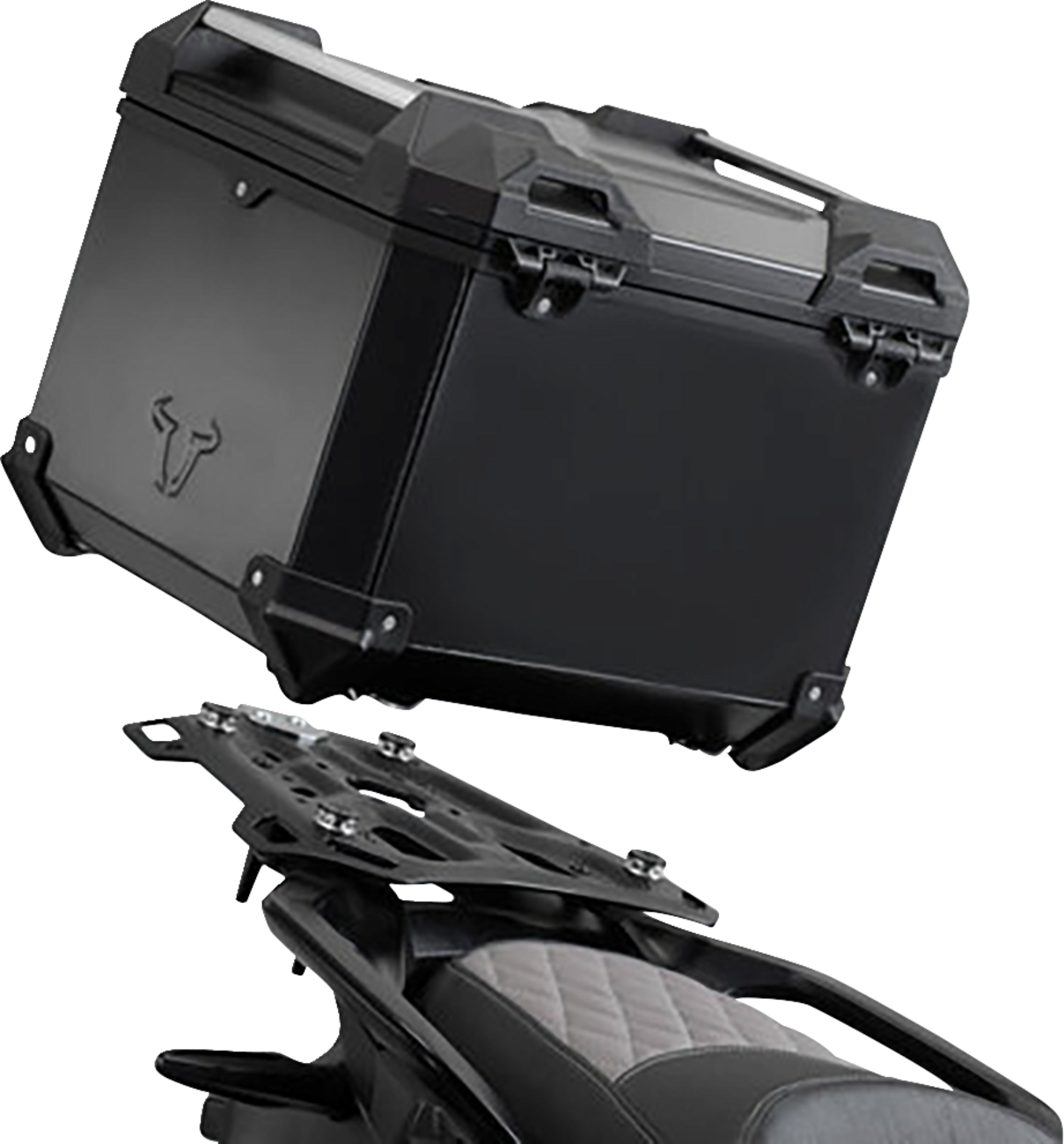 SW-MOTECH TRAX ADV Top Case System - Black - Honda Africa Twin '18-'24