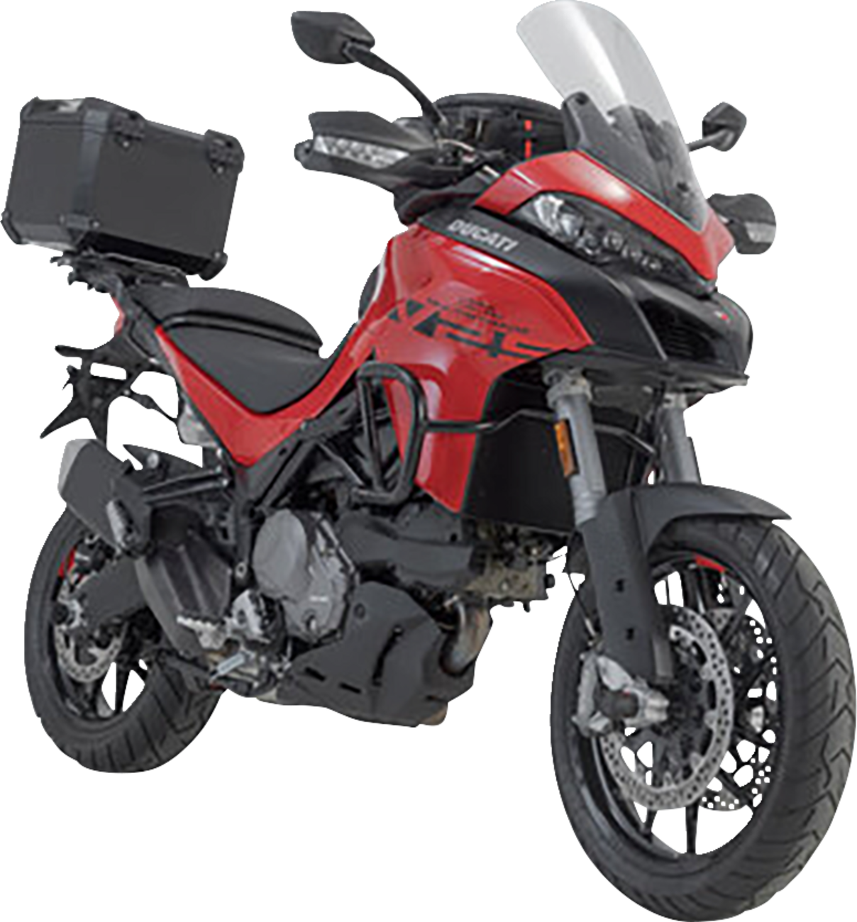TRAX ADV Top Case System - Black - Ducati Multistrada 950/1200/1260/V2 '16-'24 (1)