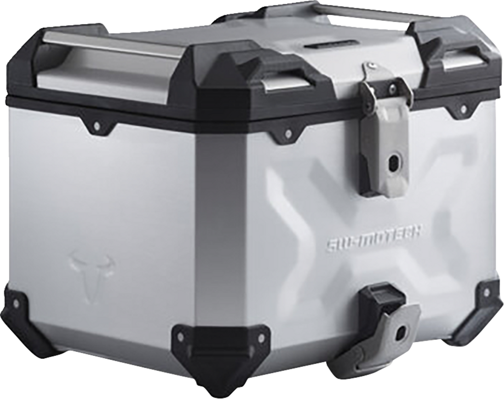 SW-MOTECH TRAX ADV Top Case System - Silver - BMW R1200GS/R1250GS '12-'23