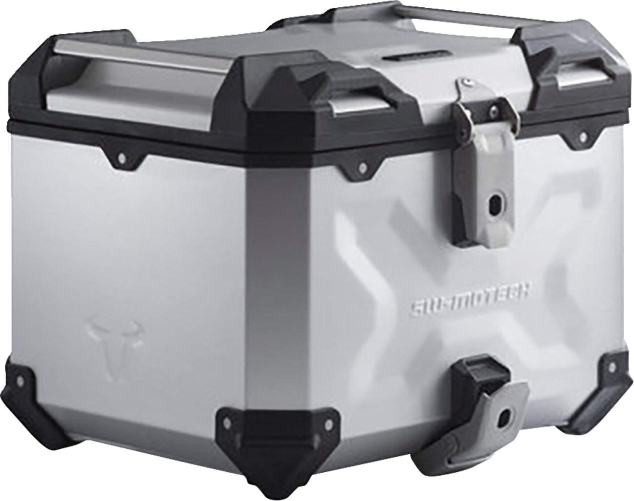 SW-MOTECH TRAX ADV Top Case System - Silver - BMW R1200GS/R1250GS '12-'23