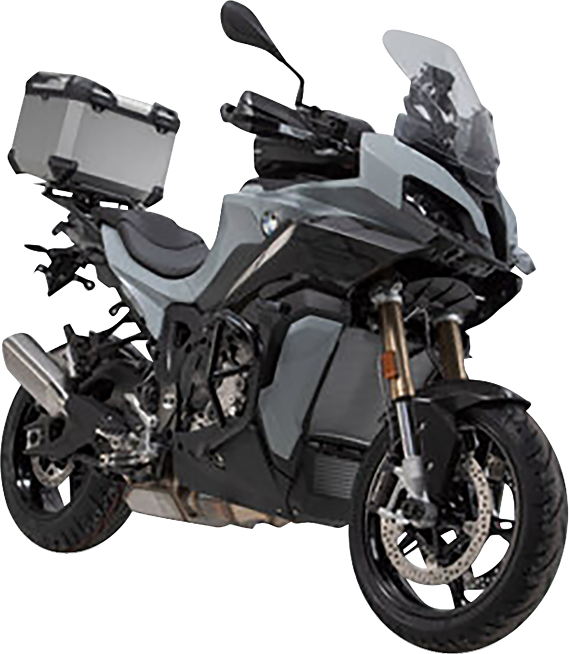 TRAX ADV Top Case System - Silver - BMW F/S XR '19-'24 (1)