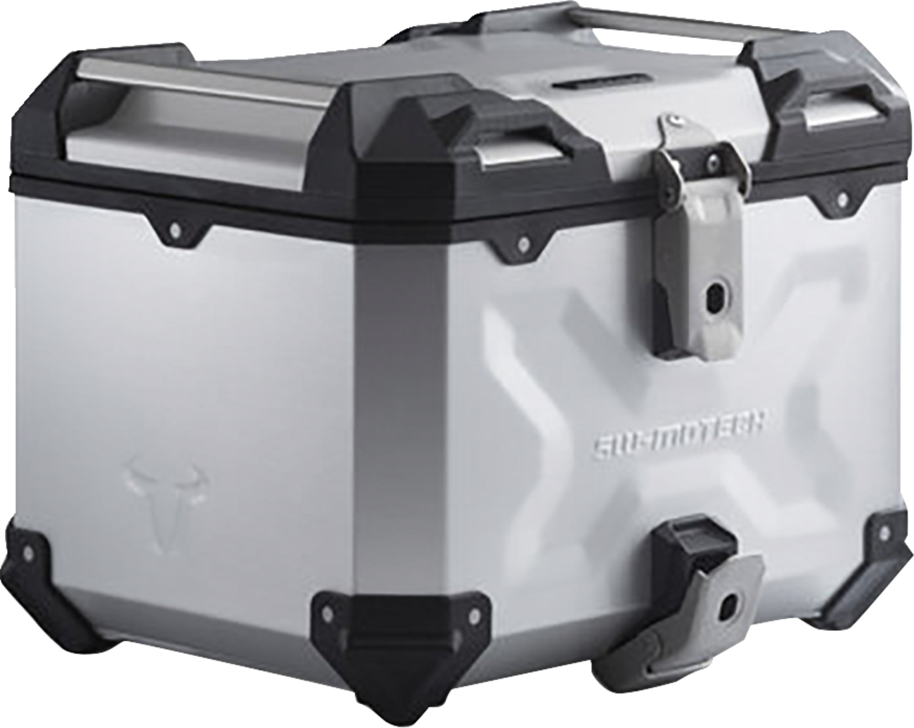 SW-MOTECH TRAX ADV Top Case System - Silver - Ducati DesertX '22-'25