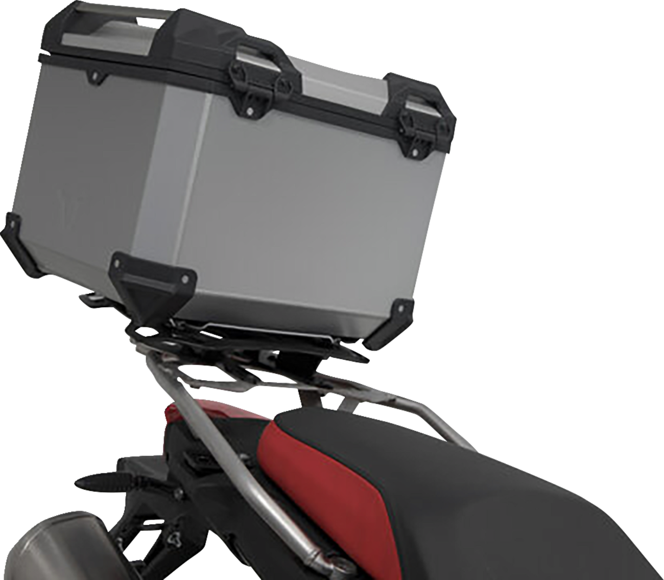 TRAX ADV Top Case System - Silver - BMW F750GS/F800GS/F850GS '18-'24 (1)