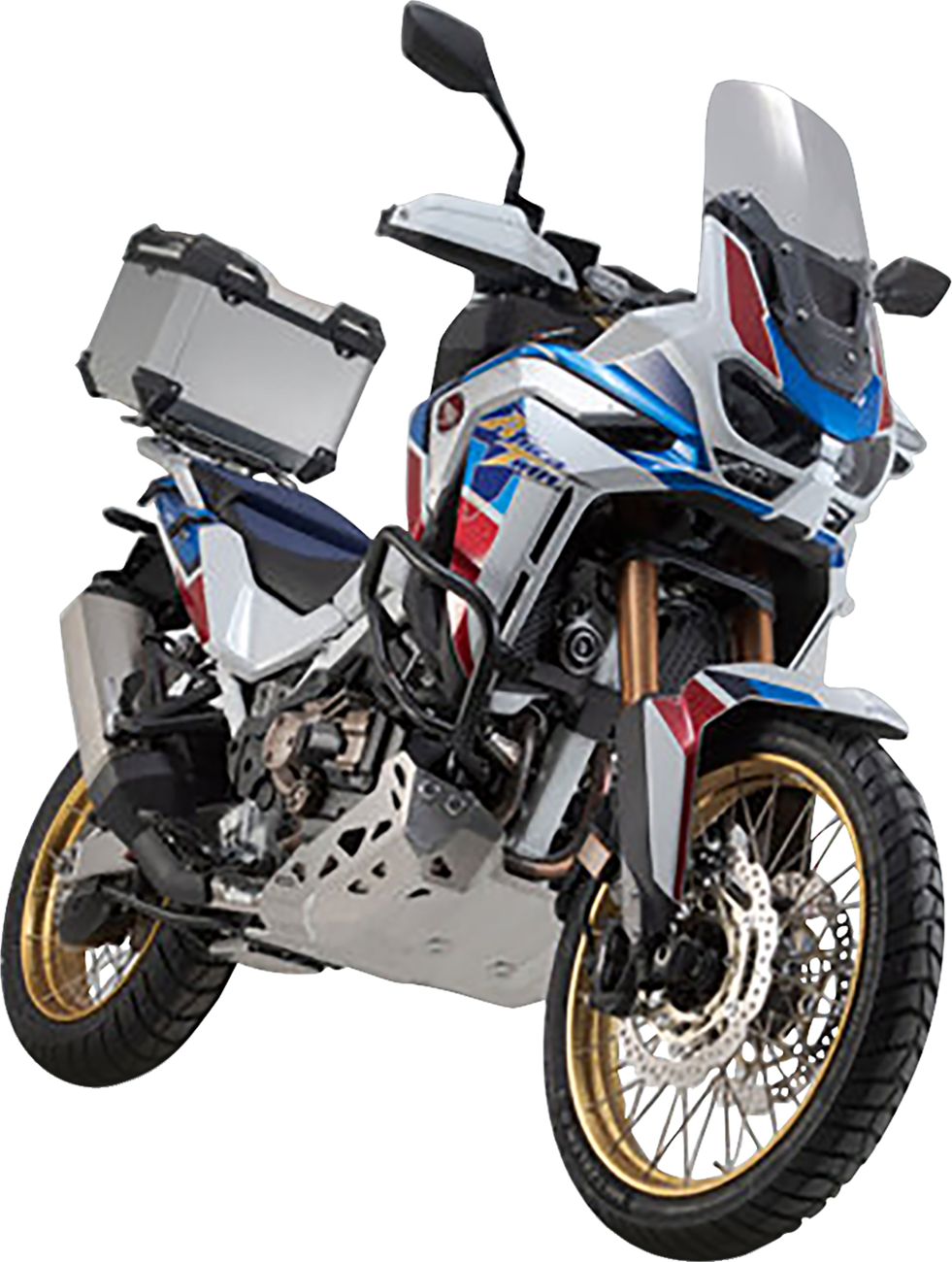 TRAX ADV Top Case System - Silver - Honda Africa Twin/Africa Twin Adventure Sport '19-'24 (1)