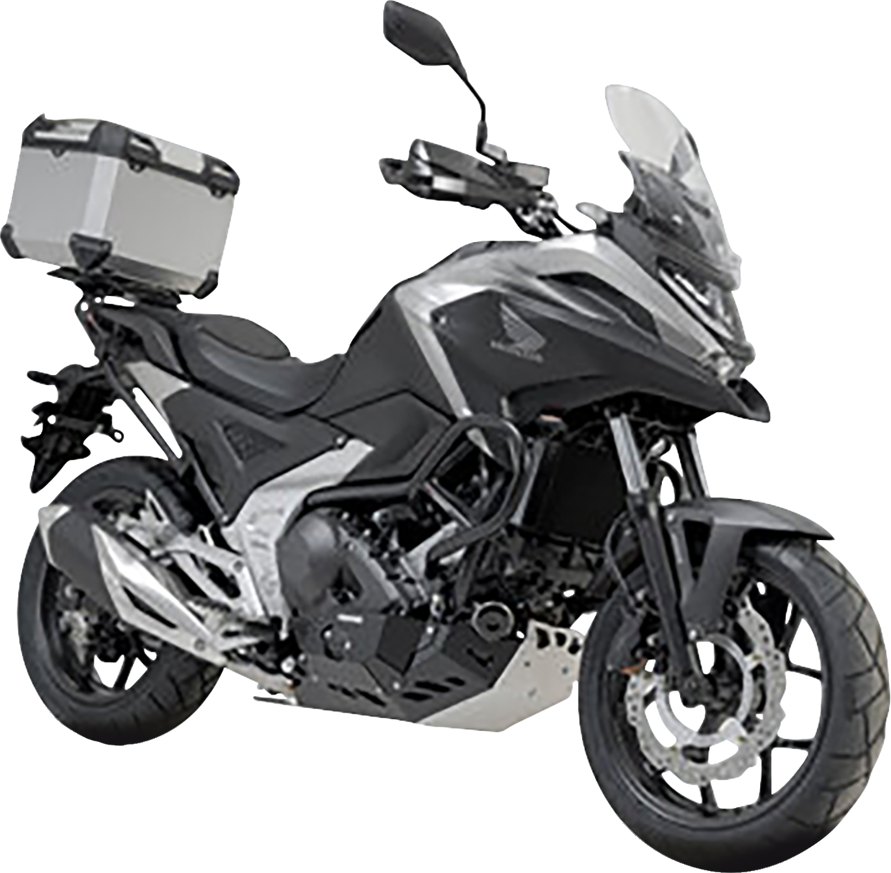 TRAX ADV Top Case System - Silver - Honda NC750X '20-'24 (1)