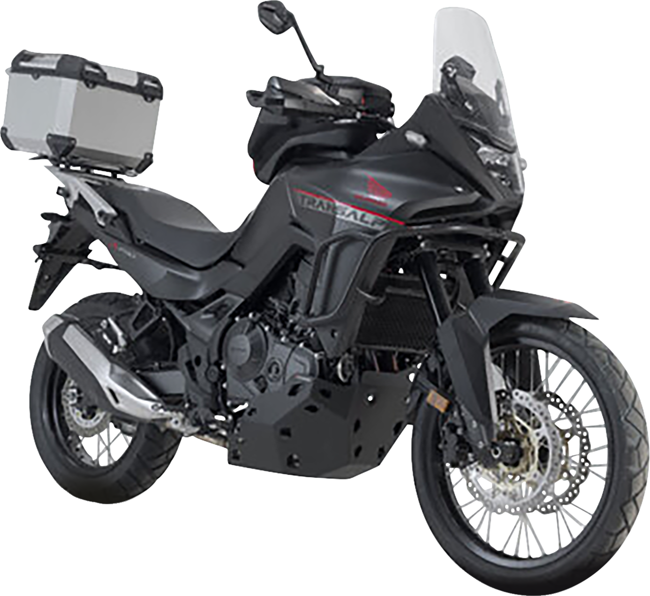 SW-MOTECH TRAX ADV Top Case System - Silver - Honda XL750R Transalp '24-'25