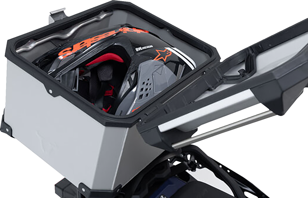 SW-MOTECH TRAX ADV Top Case System - Silver - Honda XL750R Transalp '24-'25