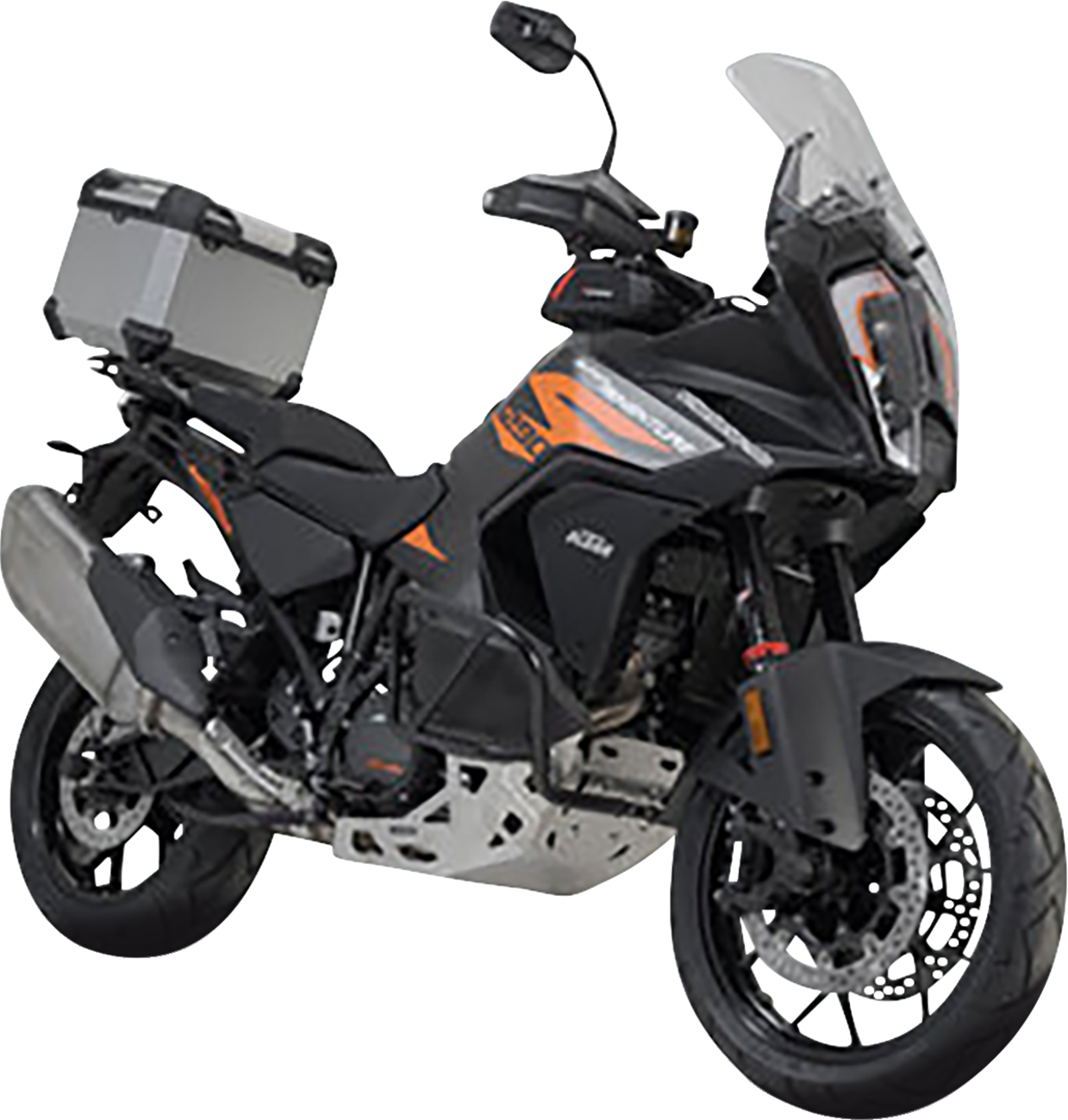 TRAX ADV Top Case System - Silver - KTM 1290 Super Adventure R/S '21-'24 (1)