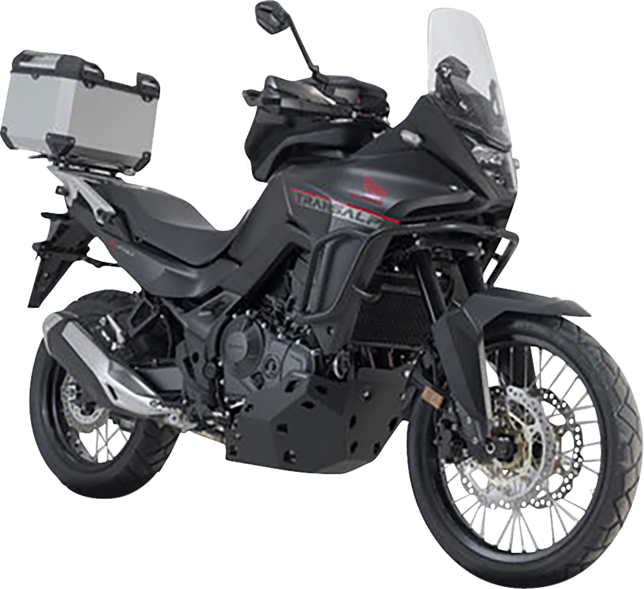 TRAX ADV Top Case System - Silver - Suzuki V-Strom 800 '23-'24 (1)