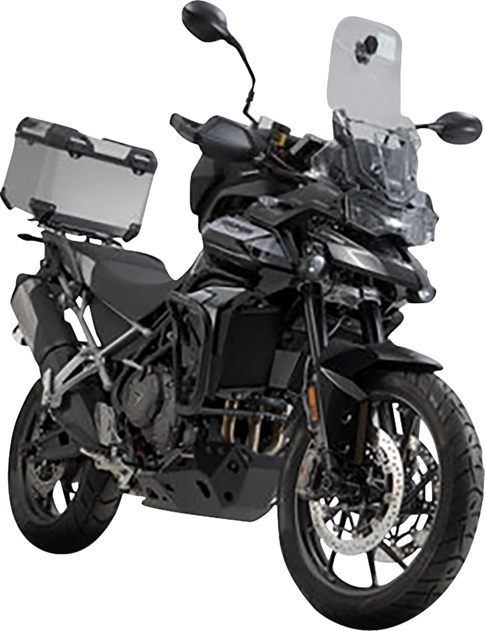 TRAX ADV Top Case System - Silver - Triumph Tiger 850 Sport/Tiger 900/Tiger 1200 '20-'24 (1)