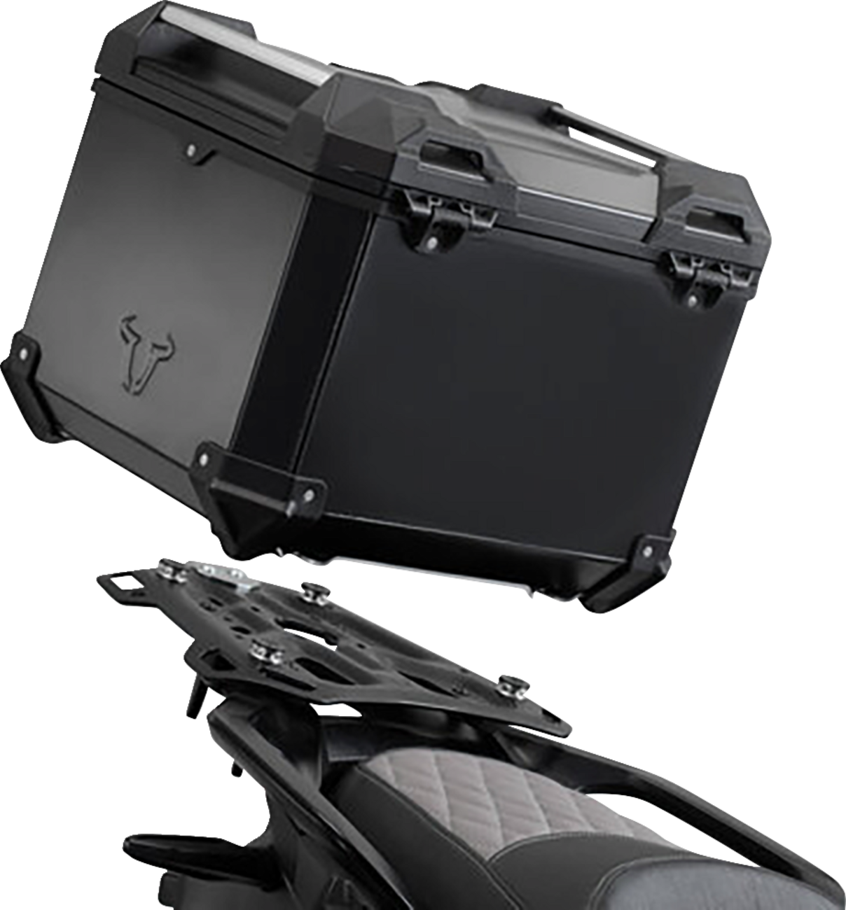 TRAX ADV Top Case System - Black - Moto Guzzi V85TT '19-'24 (1)