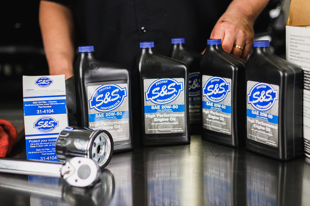 S&S Cycle Oil S&s 20W50 Syn Qt
