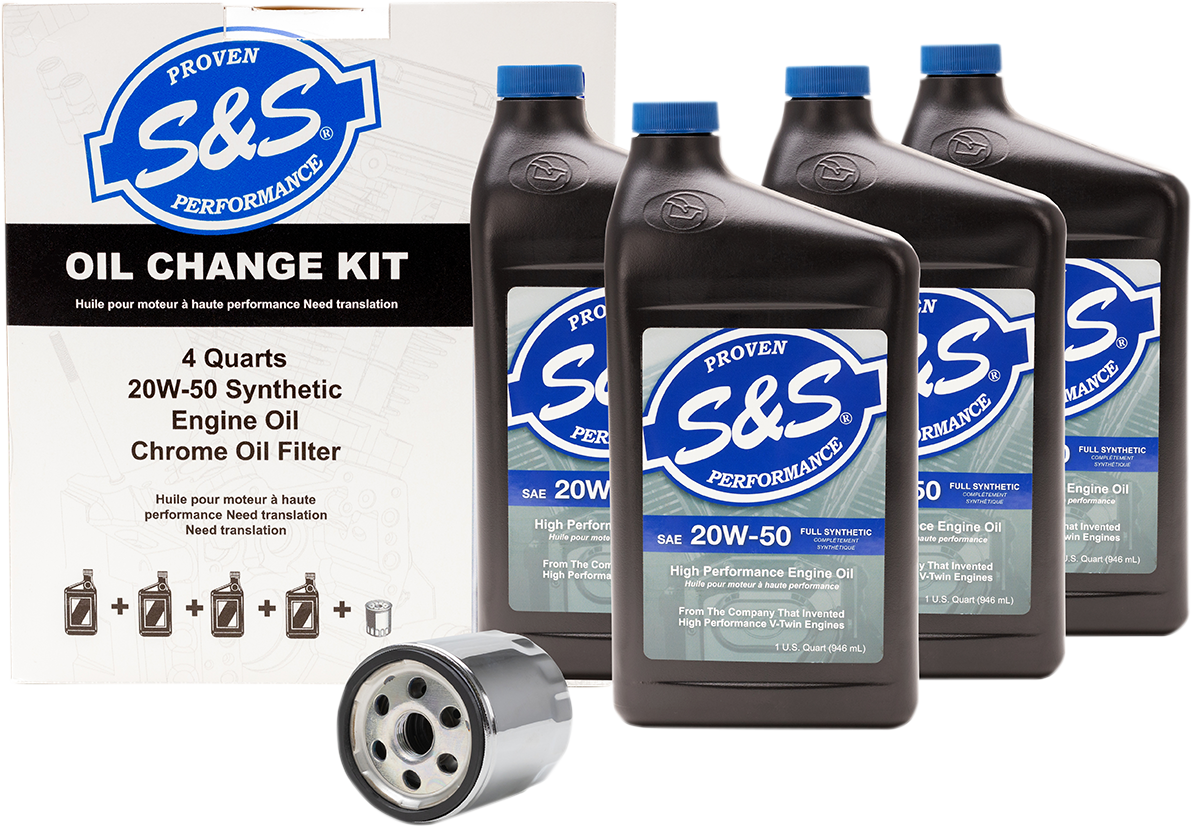 S&S Cycle Kit S&s Oil Change Twncam