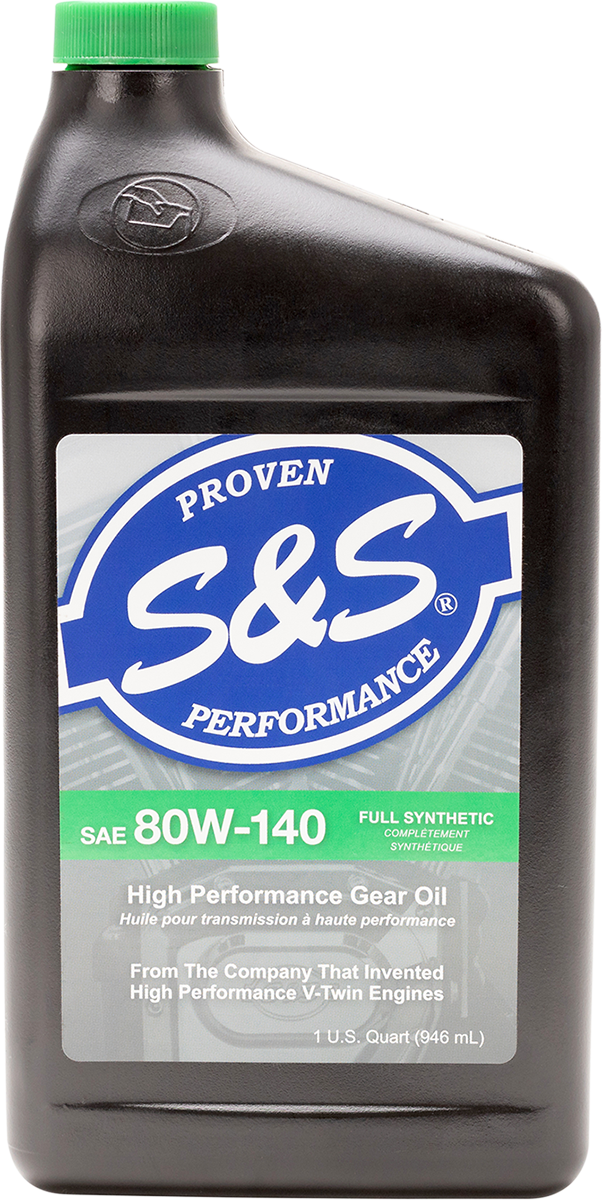 S&S Cycle Oil S&s 80W140GEAR Syn Qt