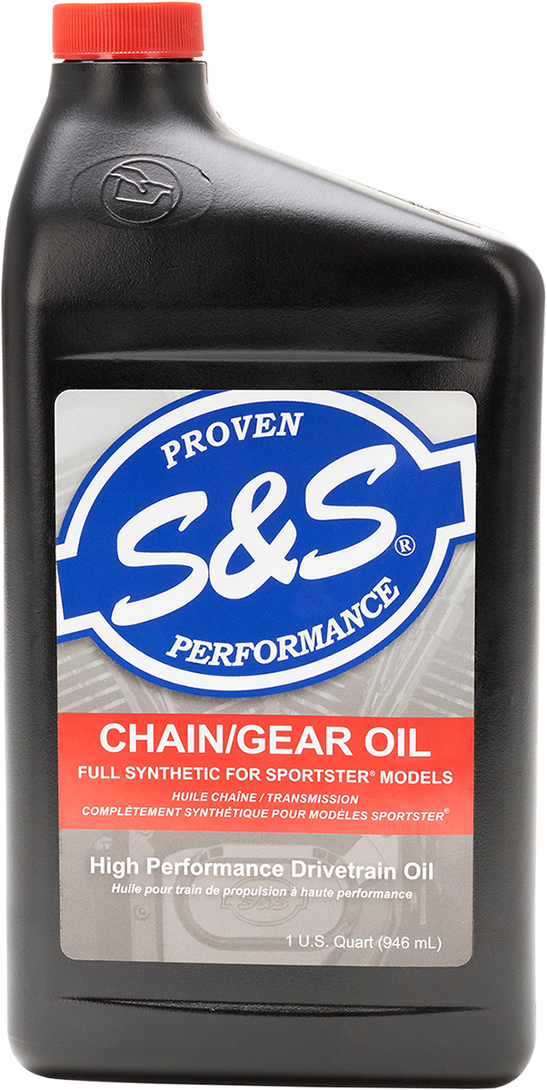 S&S Cycle Oil S&s Chain/gear Syn Qt