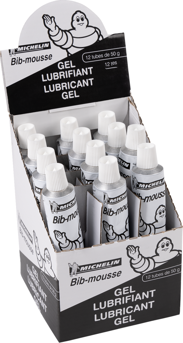 MICHELIN Bib Mousse Lube Gel - 50g - 12-Pack