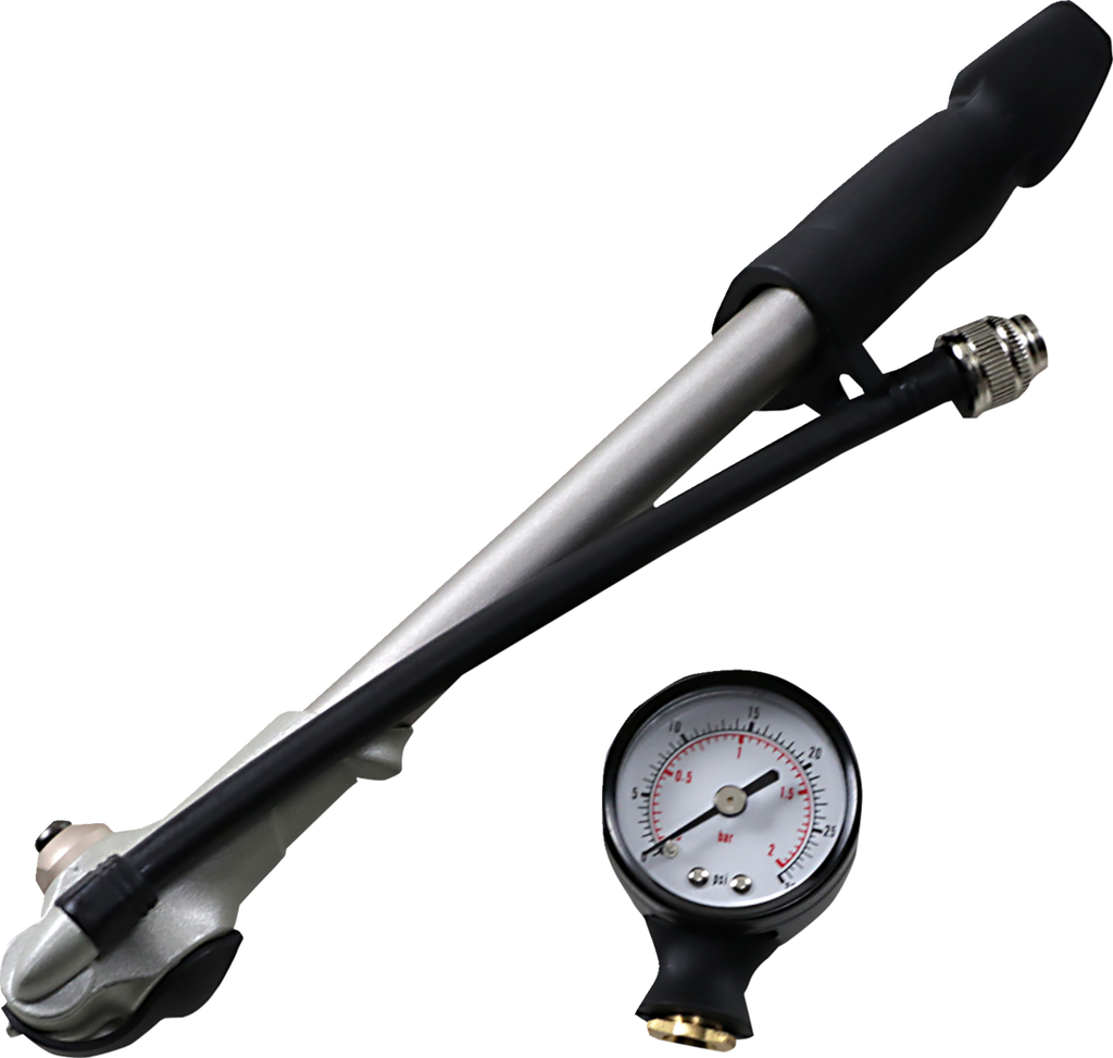 Drag Specialties Pump Air With Gauge 0-30