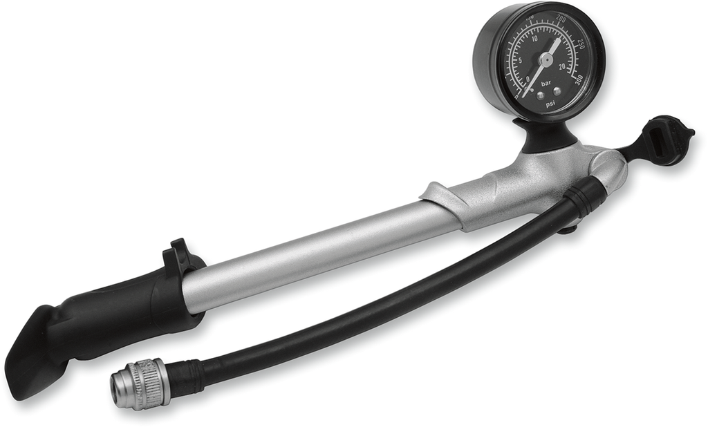 Drag Specialties Pump Air With Gauge 0-30