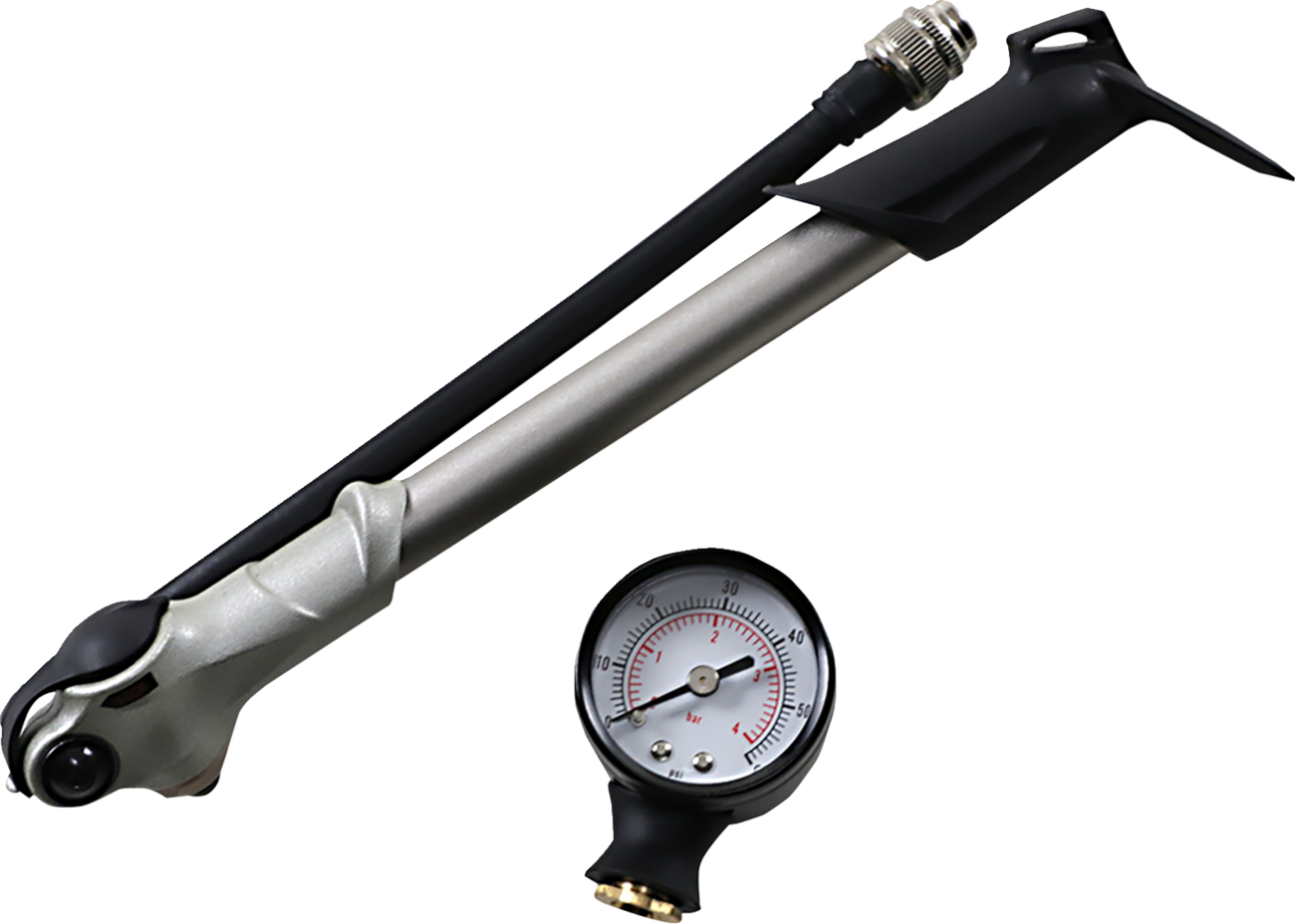 Drag Specialties Pump Air With Gauge 0-60