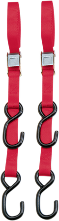Parts Unlimited Tie Down H-duty 7' Red Pr
