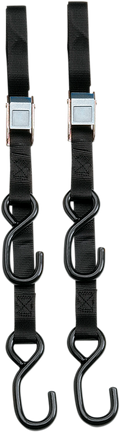 Parts Unlimited Tie Down H-duty 7' Blk Pr