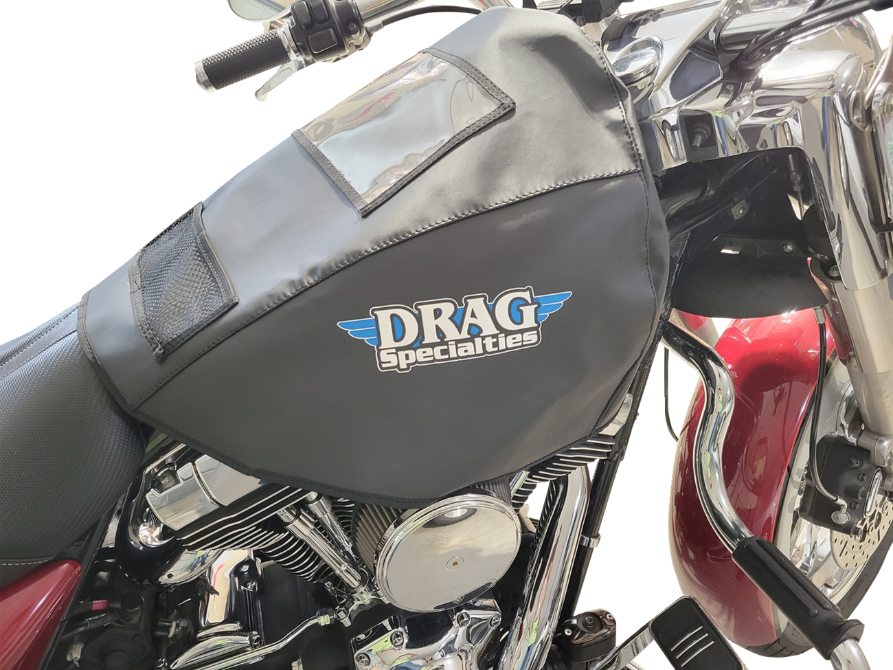 Drag Specialties Cover Service Fuel Tank