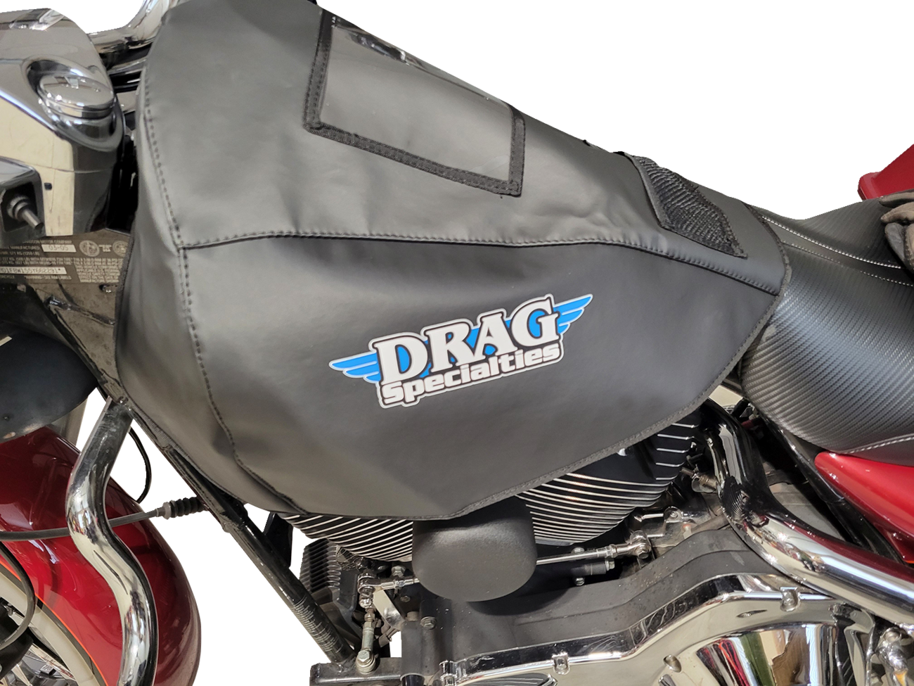 Drag Specialties Cover Service Fuel Tank