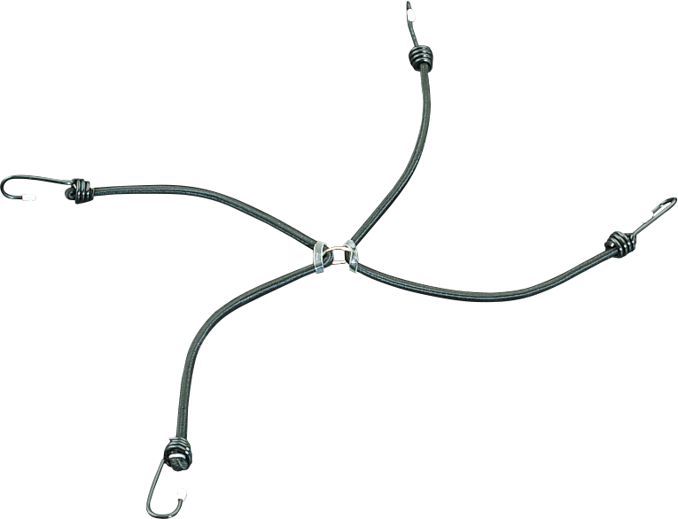 Parts Unlimited Bungee Cord Blk 24'4 Hook