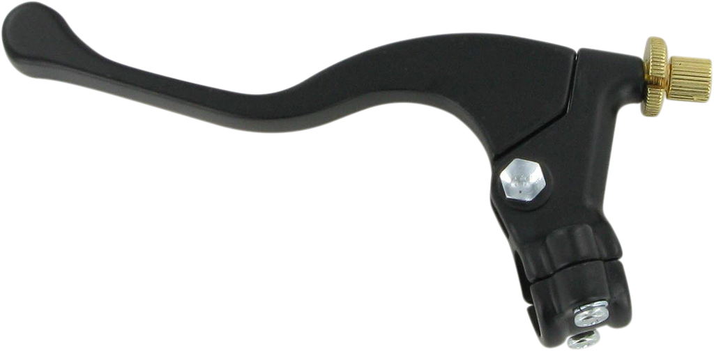 Parts Unlimited Lvr Assembly Shrty Lh-hon - Black