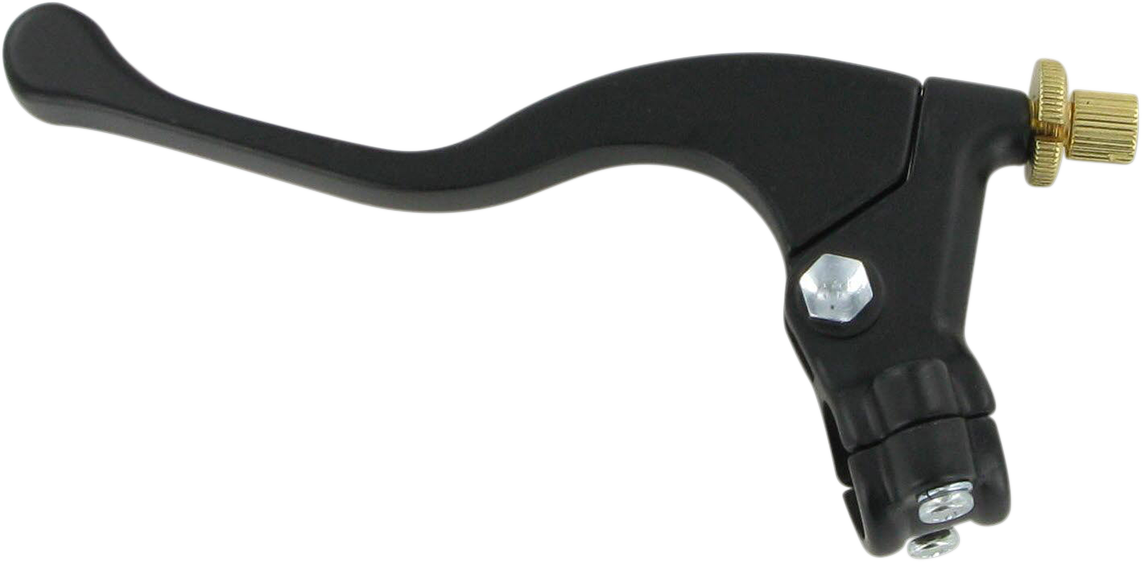 Parts Unlimited Lvr Assembly Shrty Lh-hon - Black