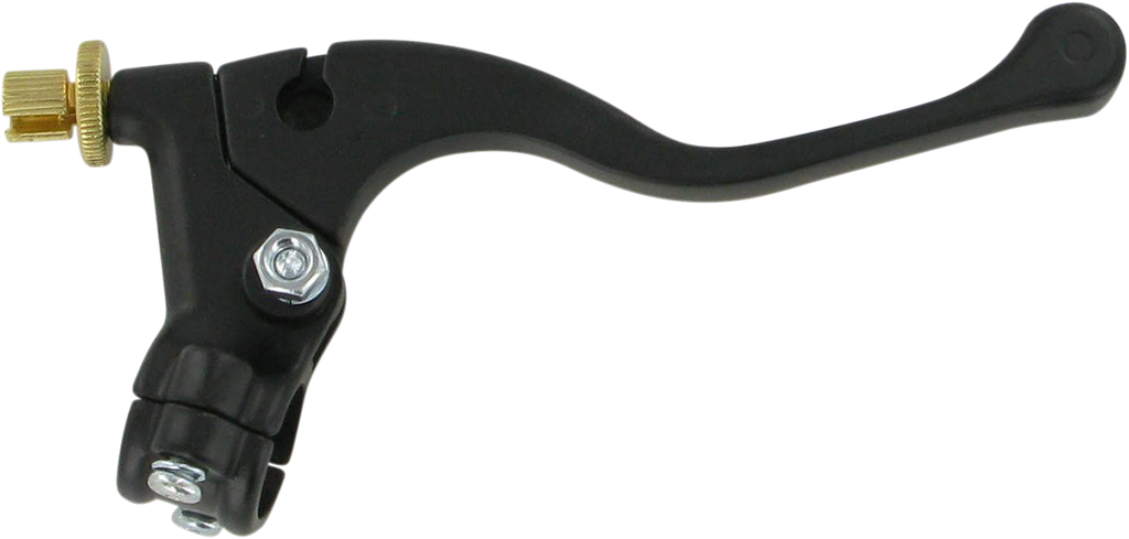 Parts Unlimited Lvr Assembly Shrty Lh-hon - Black