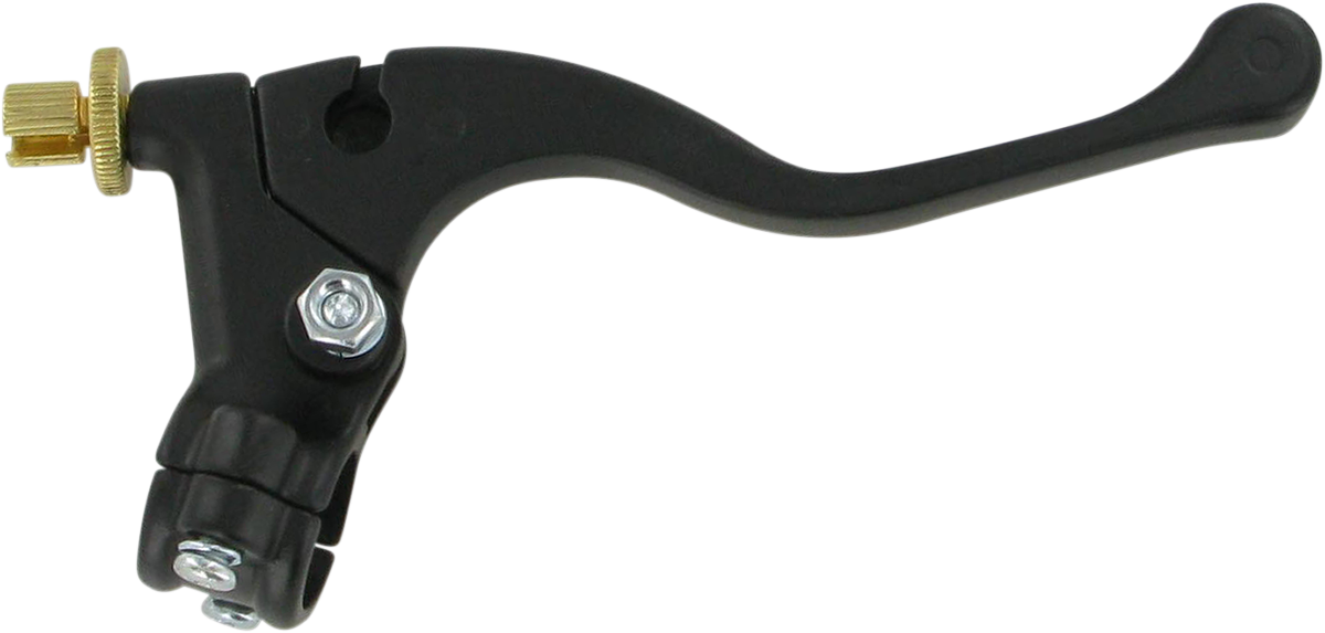 Parts Unlimited Lvr Assembly Shrty Lh-hon - Black